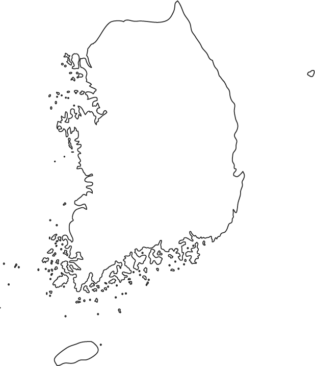 South Korea Map